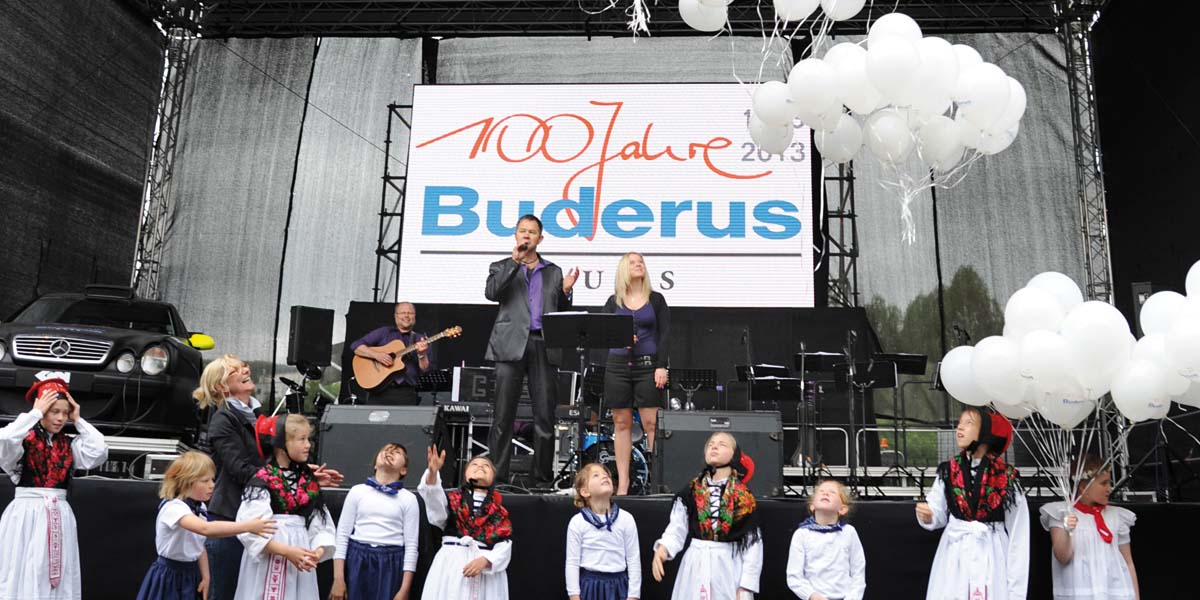 Buderus Guss feiert 100-jähriges Bestehen des Standortes Breidenbach